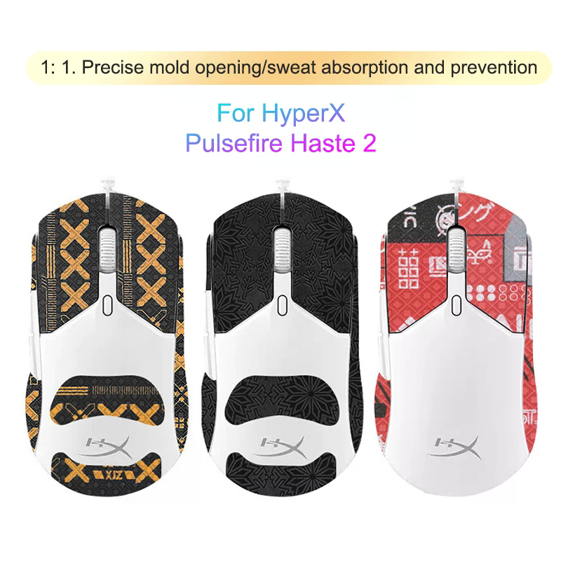 Tech Desktop Accessories - Anti-slip Gaming Mouse Sticker for Hyperx
