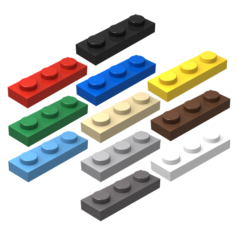 Tech Accessories Board - MOC 3623 High-Tech 1x3 Normal Board