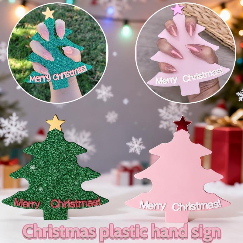 Jet Tech Accessories - Christmas Tree Nail Art Display Card