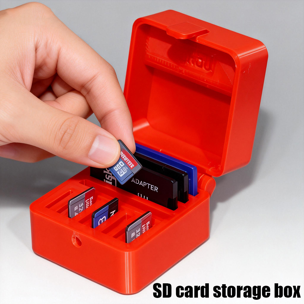 Tech Accessories For Laptop - 1.18*1.57in 1Pc Sd Card Storage Box
