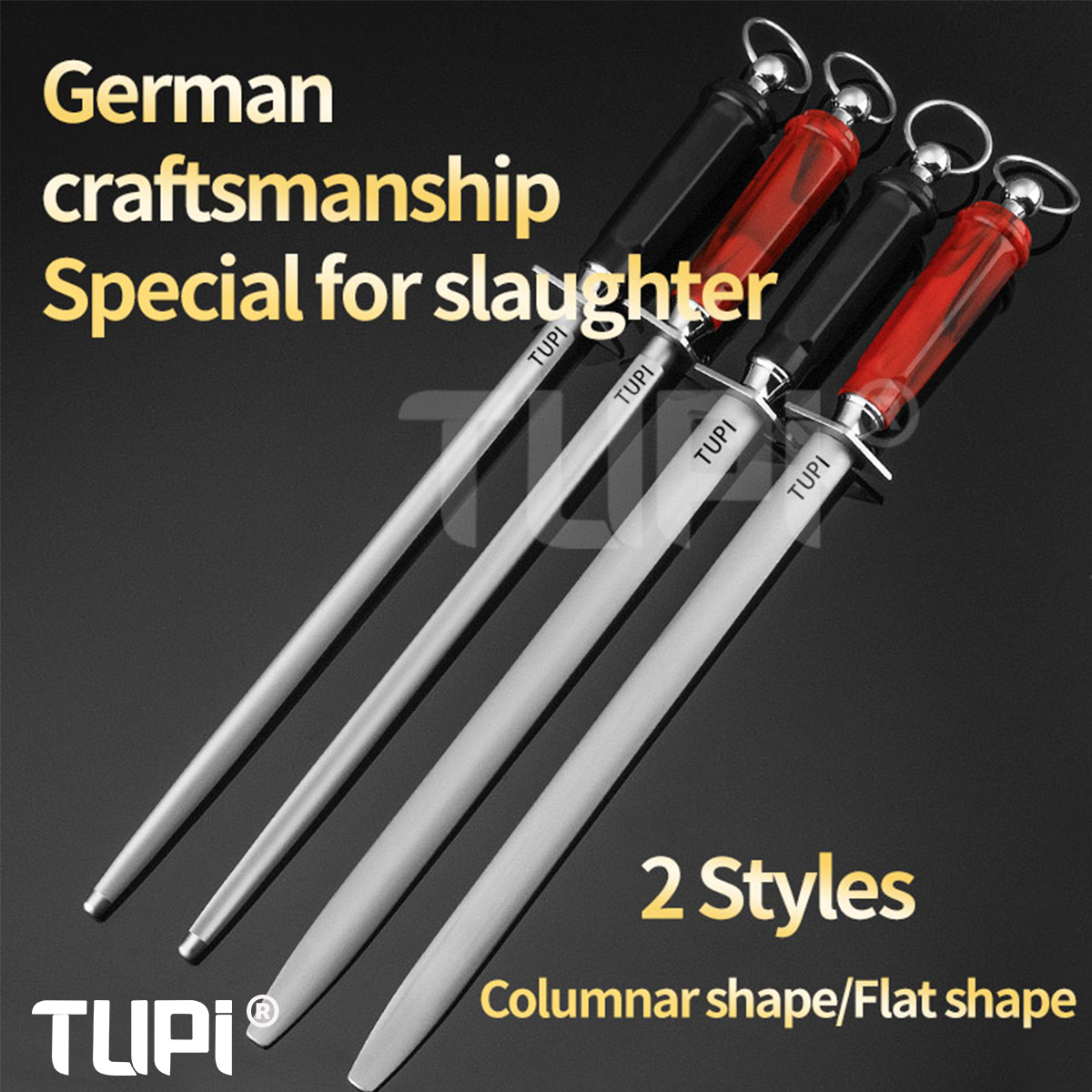 High Tech Kitchen Accessories - TUPI Honing Rod Professional Chef Knife