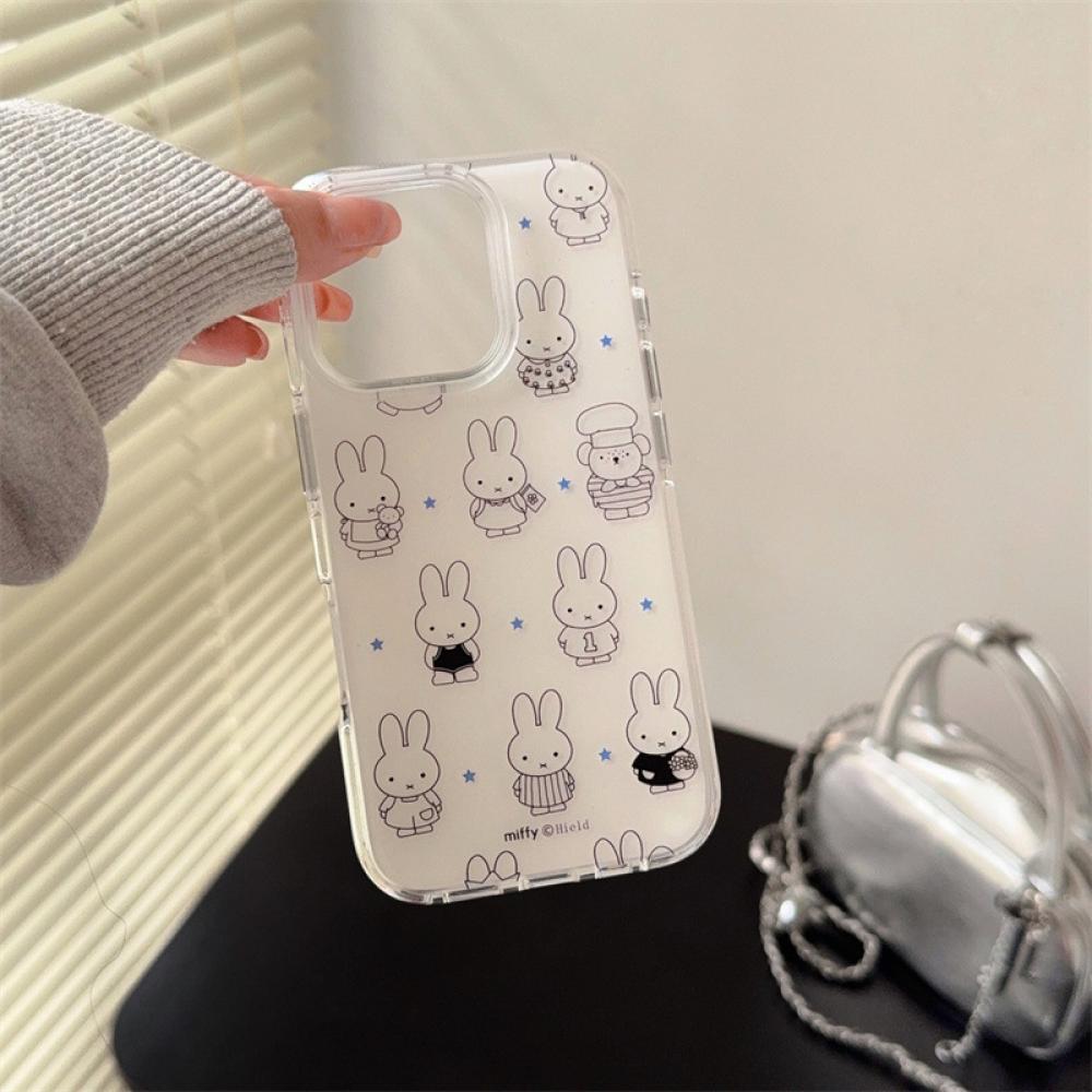 Tech Accessories Phone - Miffy Transparent Iphone Case 15 Set