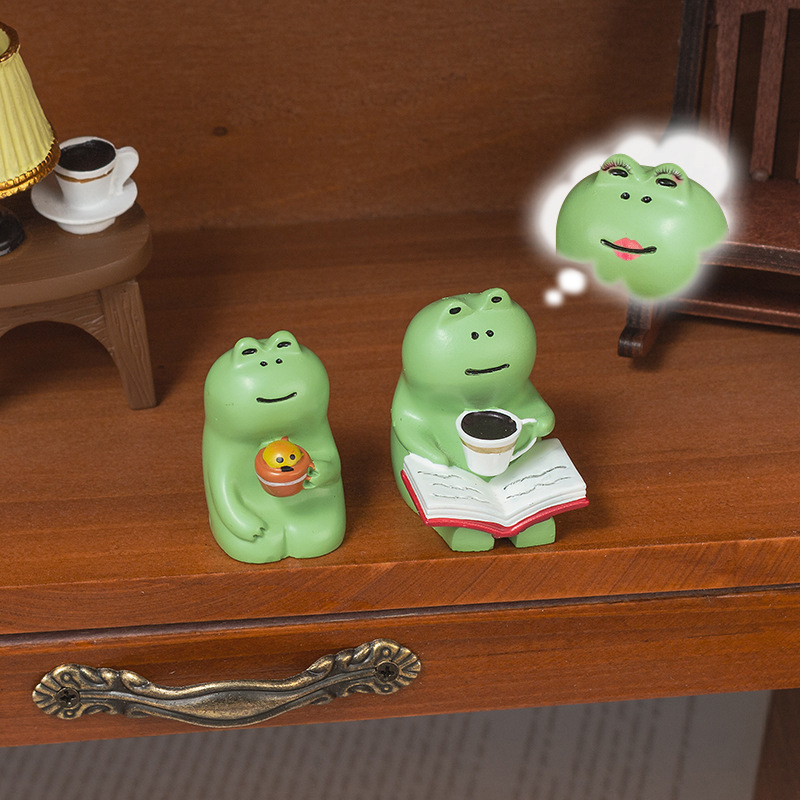 Cartoon Frog Rocking Chair Tab - Tech Accessories For Office Desk 评论和价格