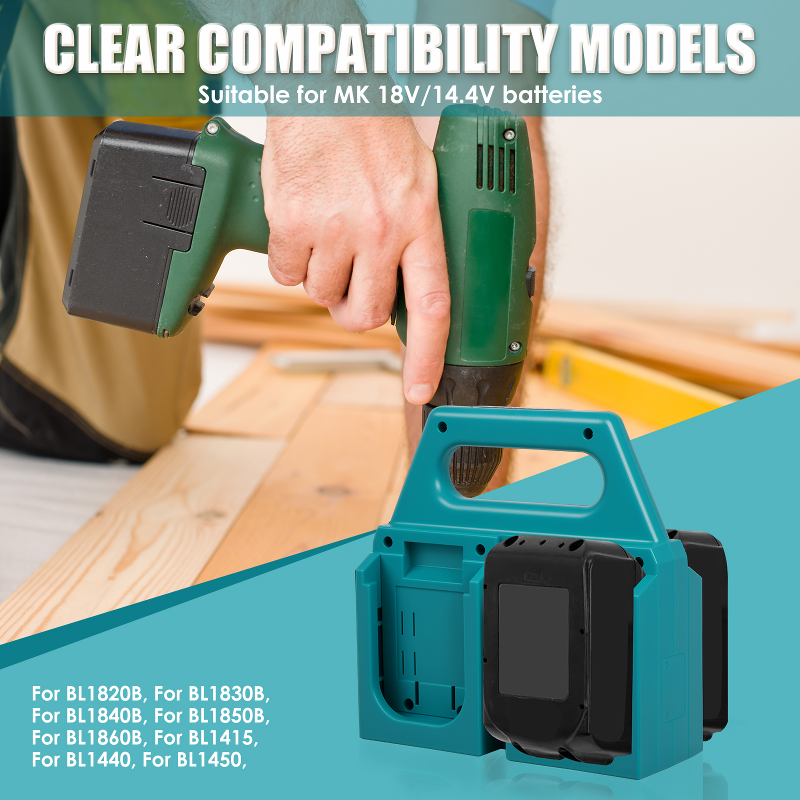 4-Slot Battery Organizer For M - Tech Accessories Holder 评论和价格