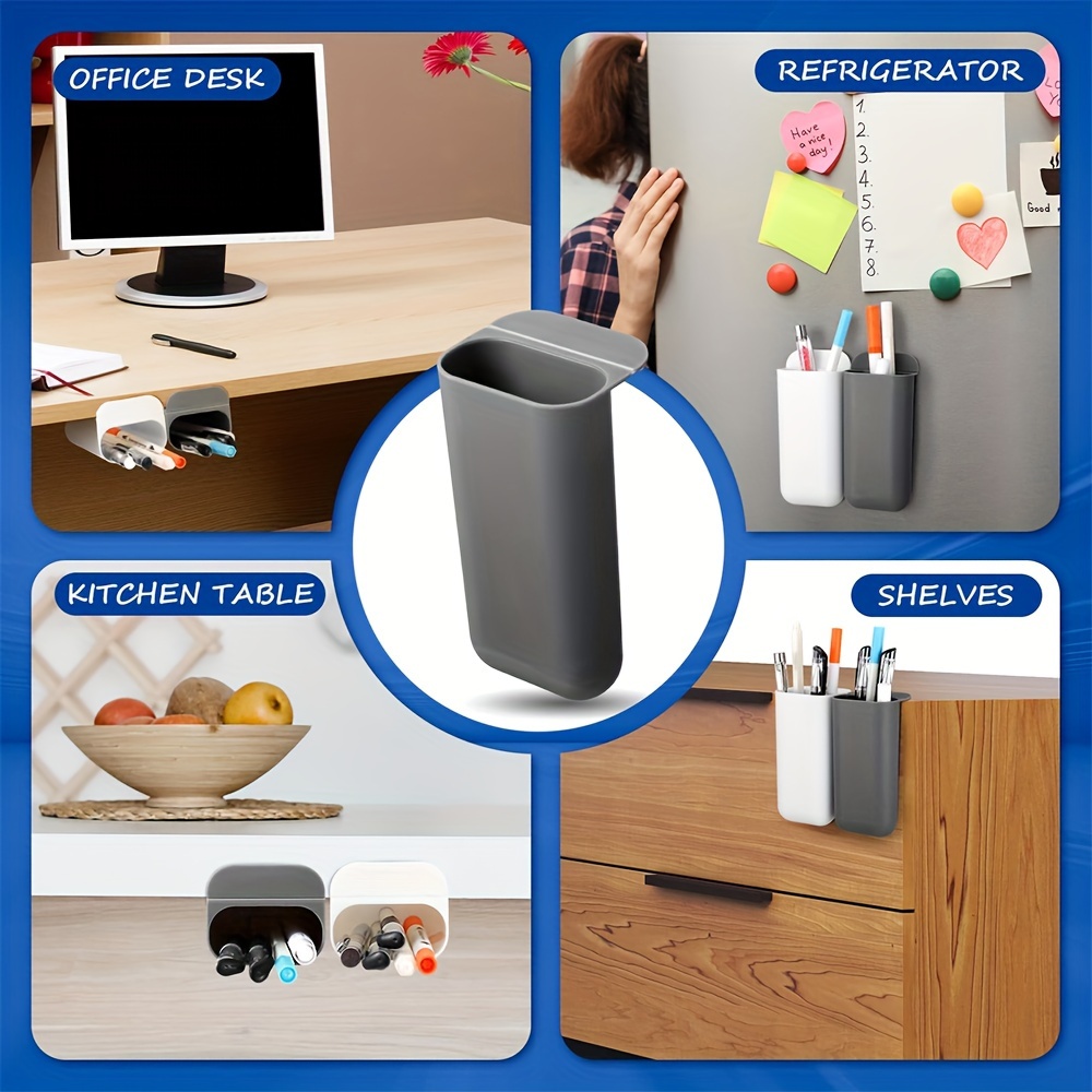 Desk Pen Holders, Clip-on Penc - Tech Accessories For Office Desk 评论和价格