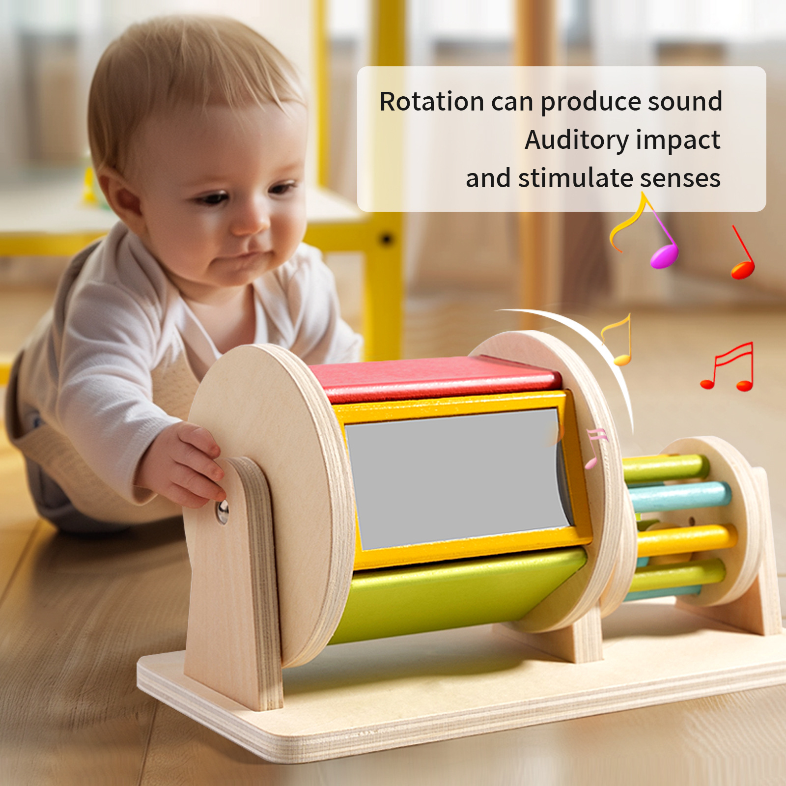 Wooden Montessori Color Rollin - Tech Accessories Gifts 评论和价格