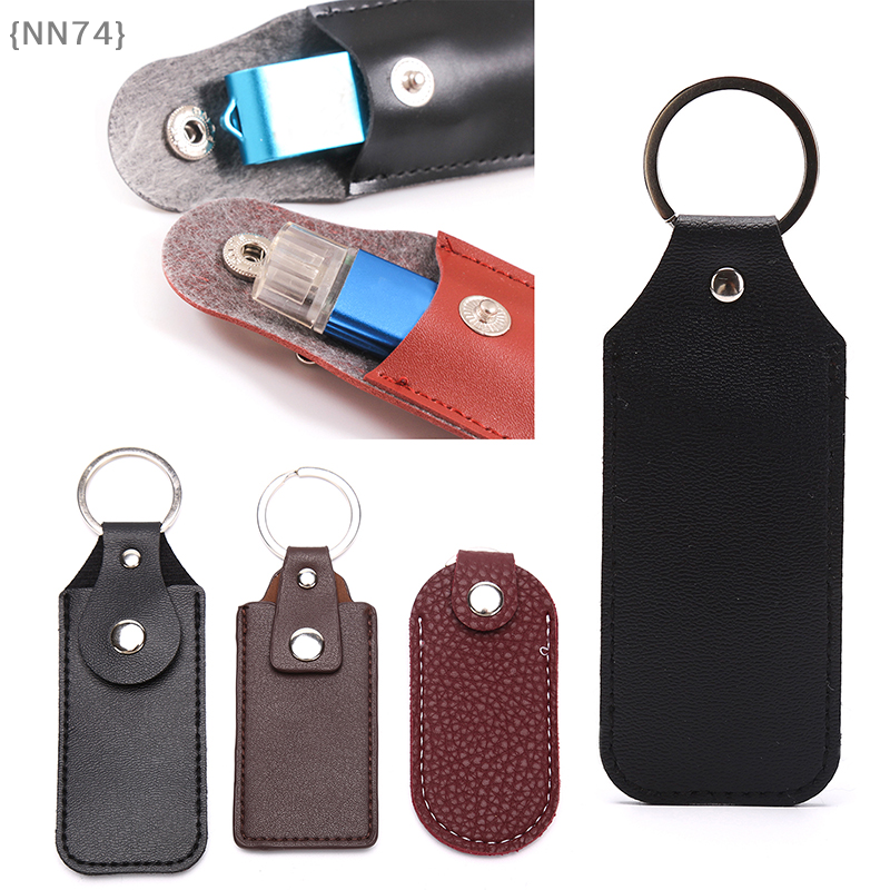 Leather Key Ring Case for USB  - Jet Tech Accessories 评论和价格