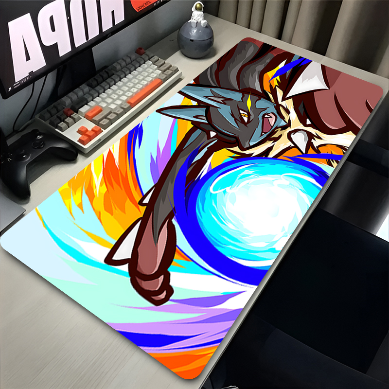 Mouse Pad Cool Anime P-pokemon - Tech Accessories For Office Desk 评论和价格
