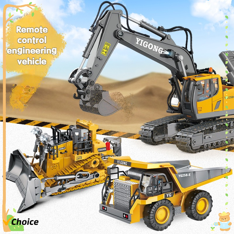 Excavator Dump Trucks 2.4G Hig - Tech Accessories Gifts 评论和价格