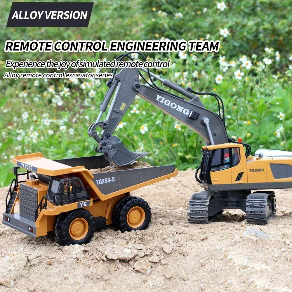 Excavator Dump Trucks 2.4G Hig - Tech Accessories Gifts 评论和价格