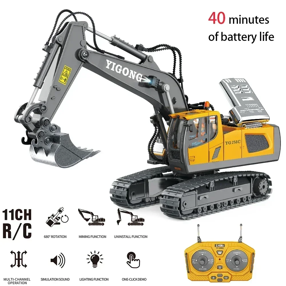 Excavator Dump Trucks 2.4G Hig - Tech Accessories Gifts 评论和价格