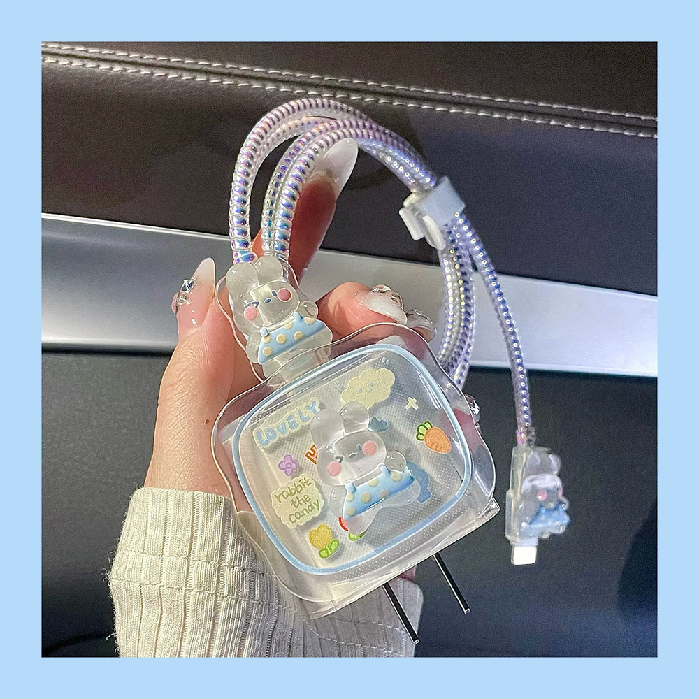 Pink Star Cable Charger Protec - Tech Accessories Phone 评论和价格