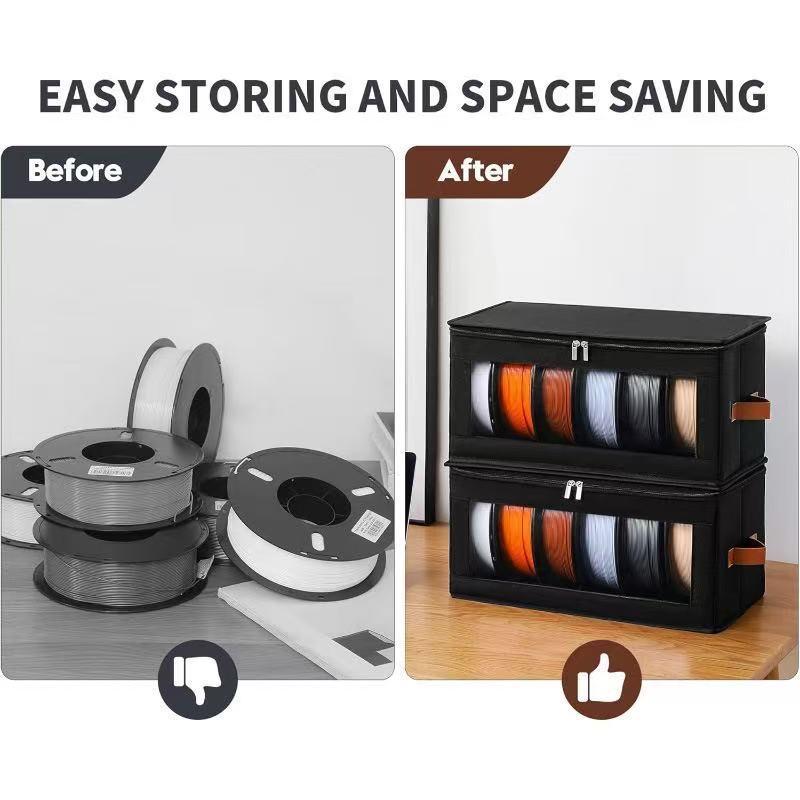 Filament Storage Box - 3D Prin - Tech Accessories Holder 评论和价格