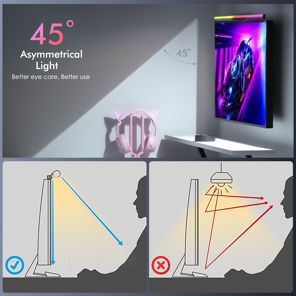 Screen Hanging Lamp Monitor Li - Tech Desktop Accessories 评论和价格