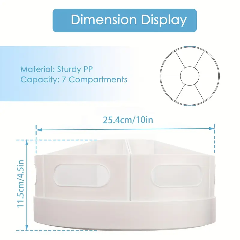 360° Rotating Desk Organizer W - Tech Accessories For Office Desk 评论和价格