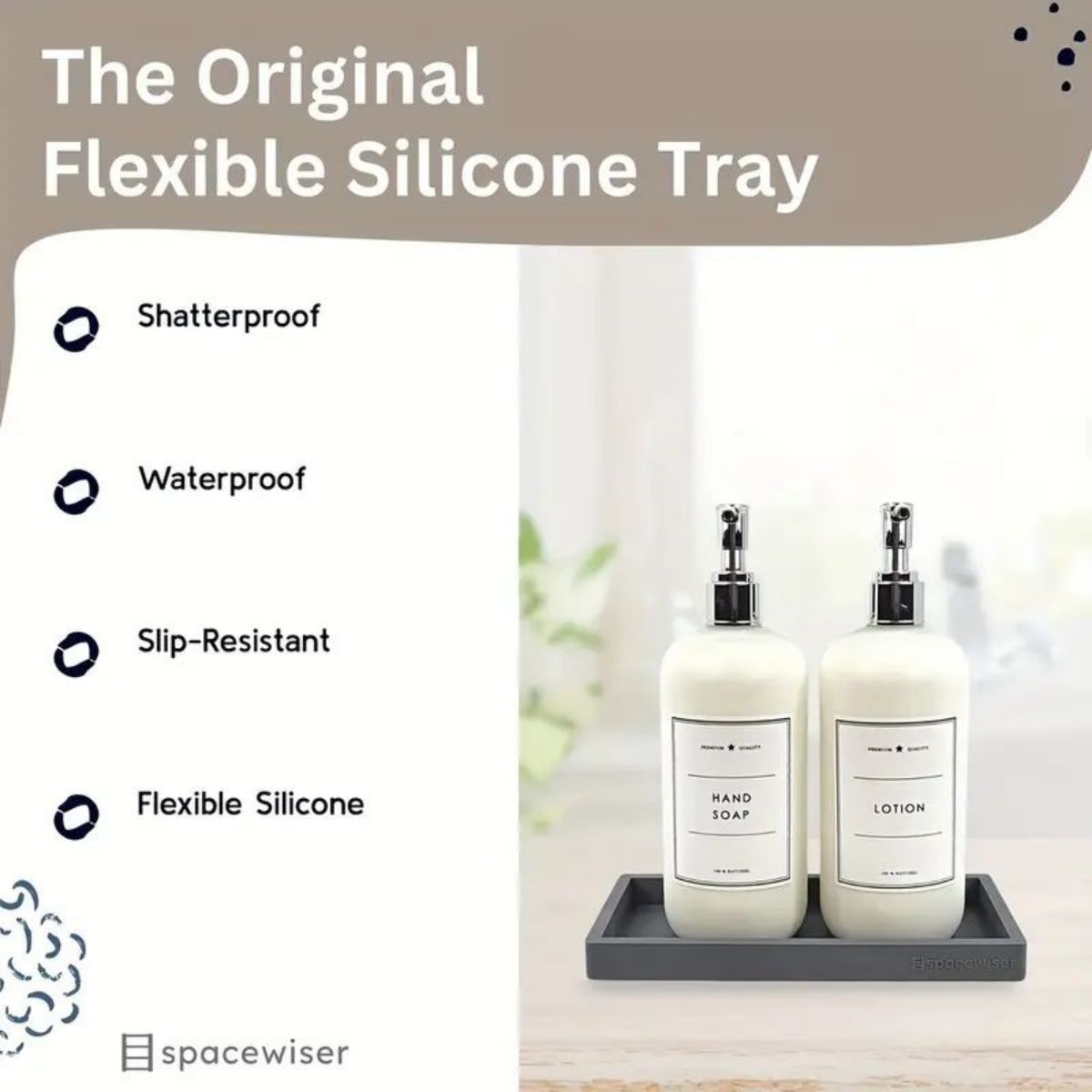 Multi-Purpose Silicone Desk Tr - Tech Accessories For Office Desk 评论和价格