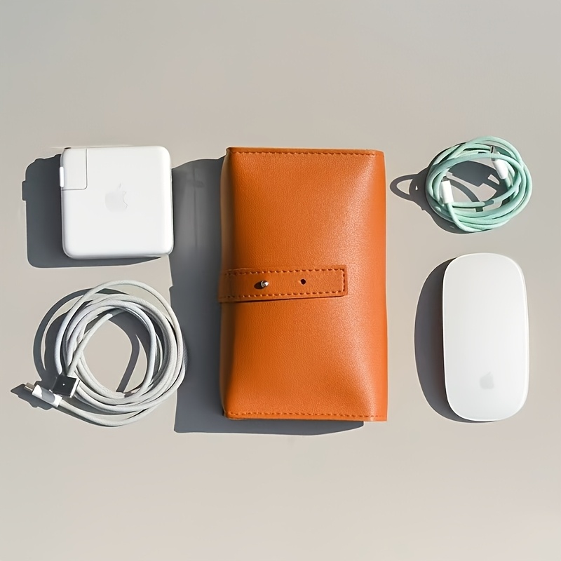 PU Leather Multi-Compartment O - Tech Accessories Travel Case 评论和价格