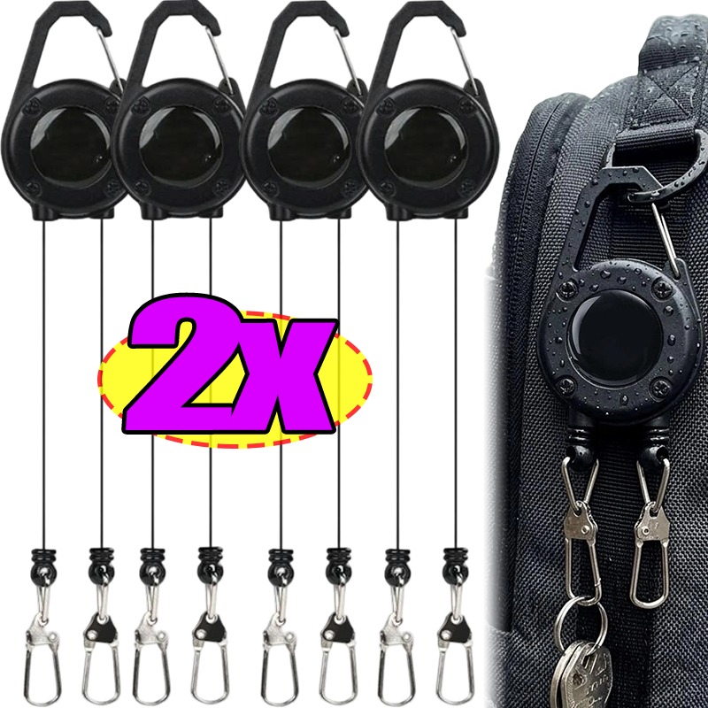 Retractable Badge Holder Doubl - Tech Accessories Holder 评论和价格