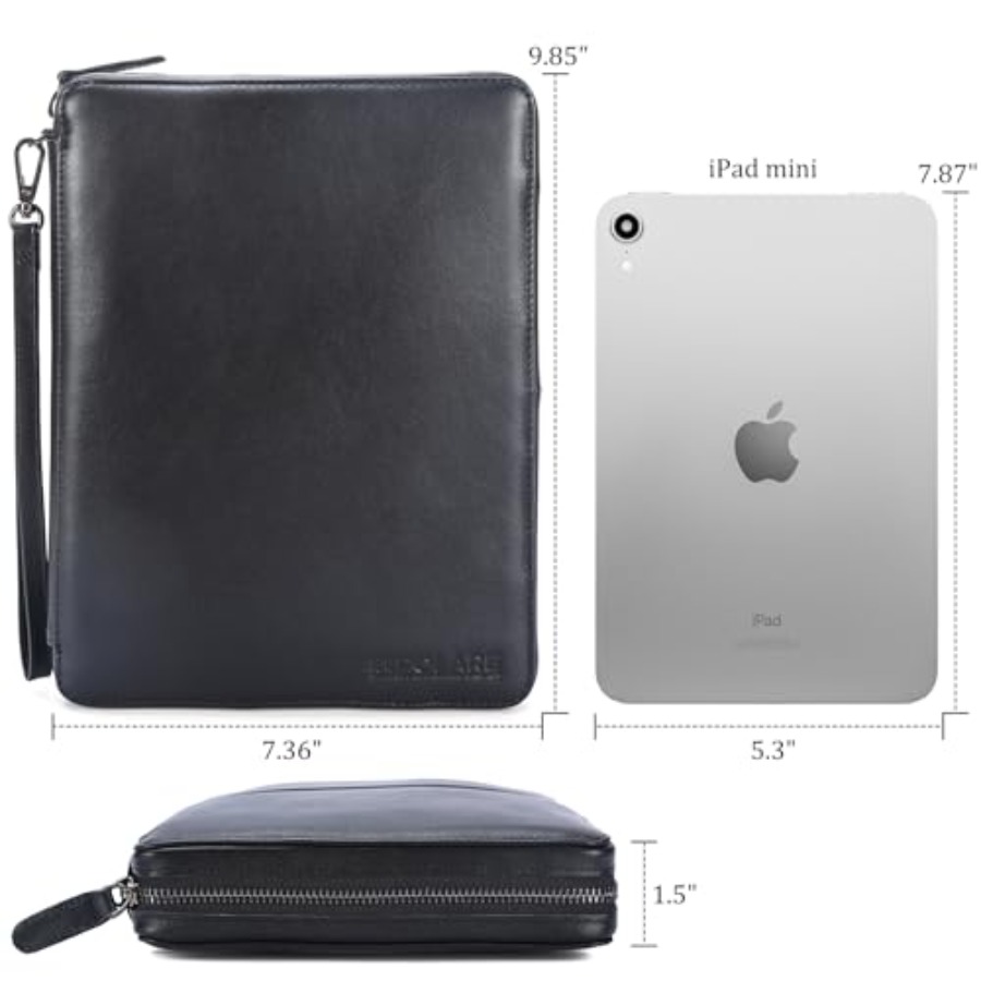 Polare Full Grain Leather Trav - Tech Accessories Travel Case 评论和价格
