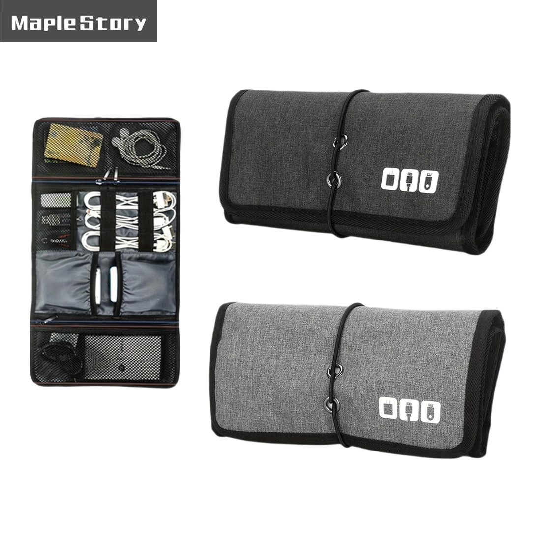 Travel Cable Storage Bag，Elect - Tech Accessories Travel Case 评论和价格