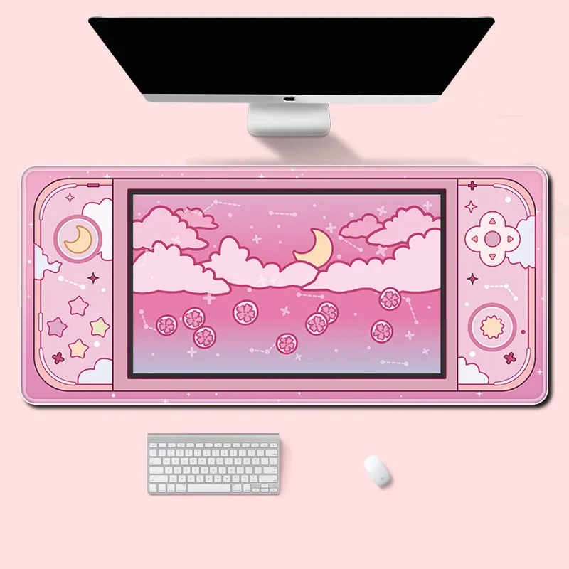 Moon and Stars Large Desk Mat  - Tech Desktop Accessories 评论和价格