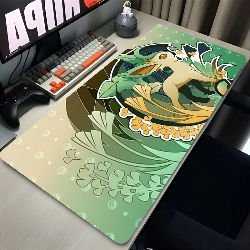 Mouse Pad Gamer P-pokemon Leaf - Tech Accessories For Office Desk 评论和价格