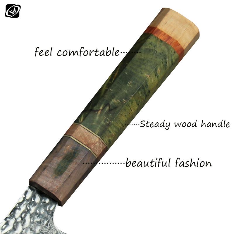 Damascus Kitchen Knife, 8 inch - High Tech Kitchen Accessories 评论和价格