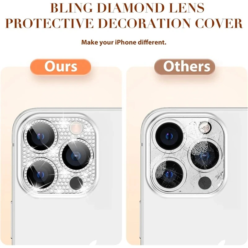 3D Rhinestone Diamond Glitter  - Tech Accessories Phone 评论和价格