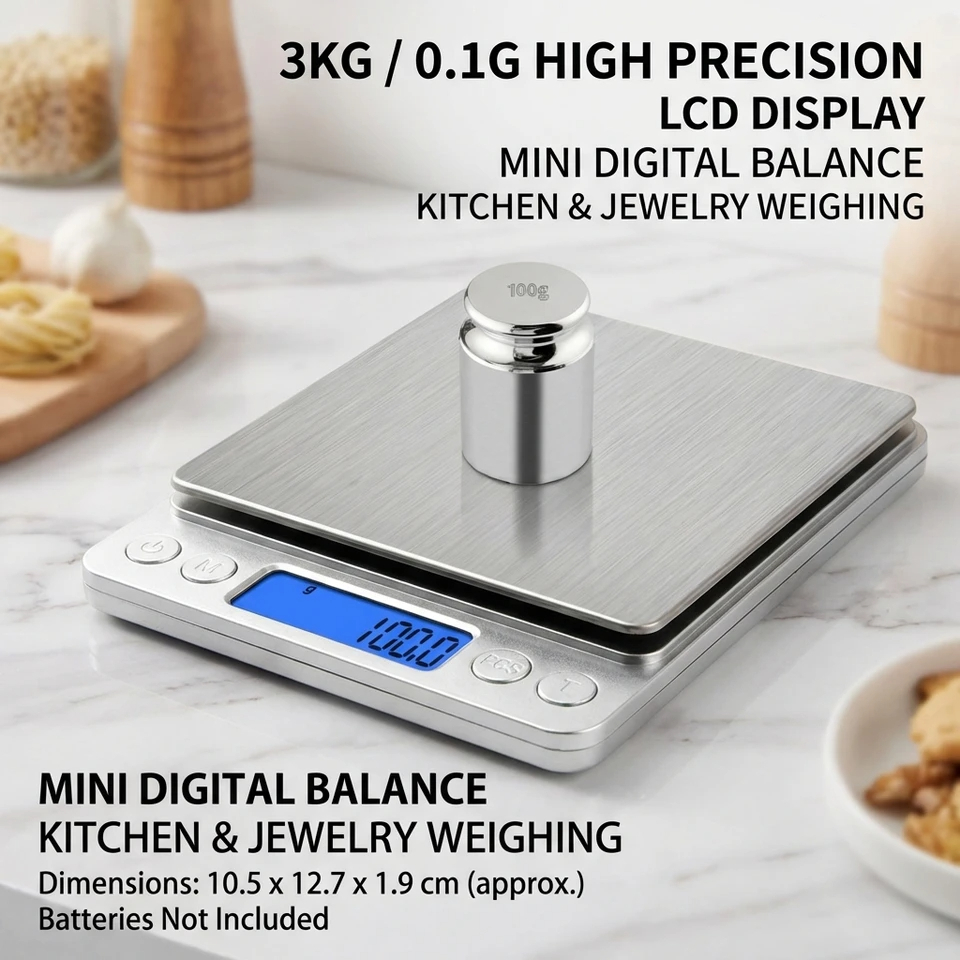 3KG High-Precision Electronic  - High Tech Kitchen Accessories 评论和价格
