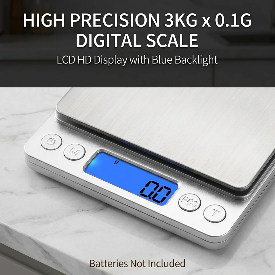 3KG High-Precision Electronic  - High Tech Kitchen Accessories 评论和价格