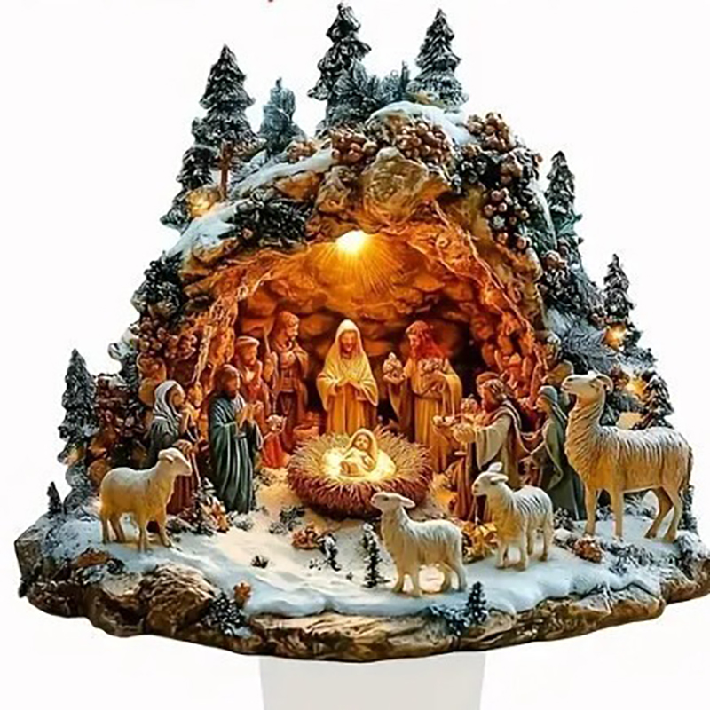 2025 New Nativity Jesus Birth  - Tech Accessories For Office Desk 评论和价格