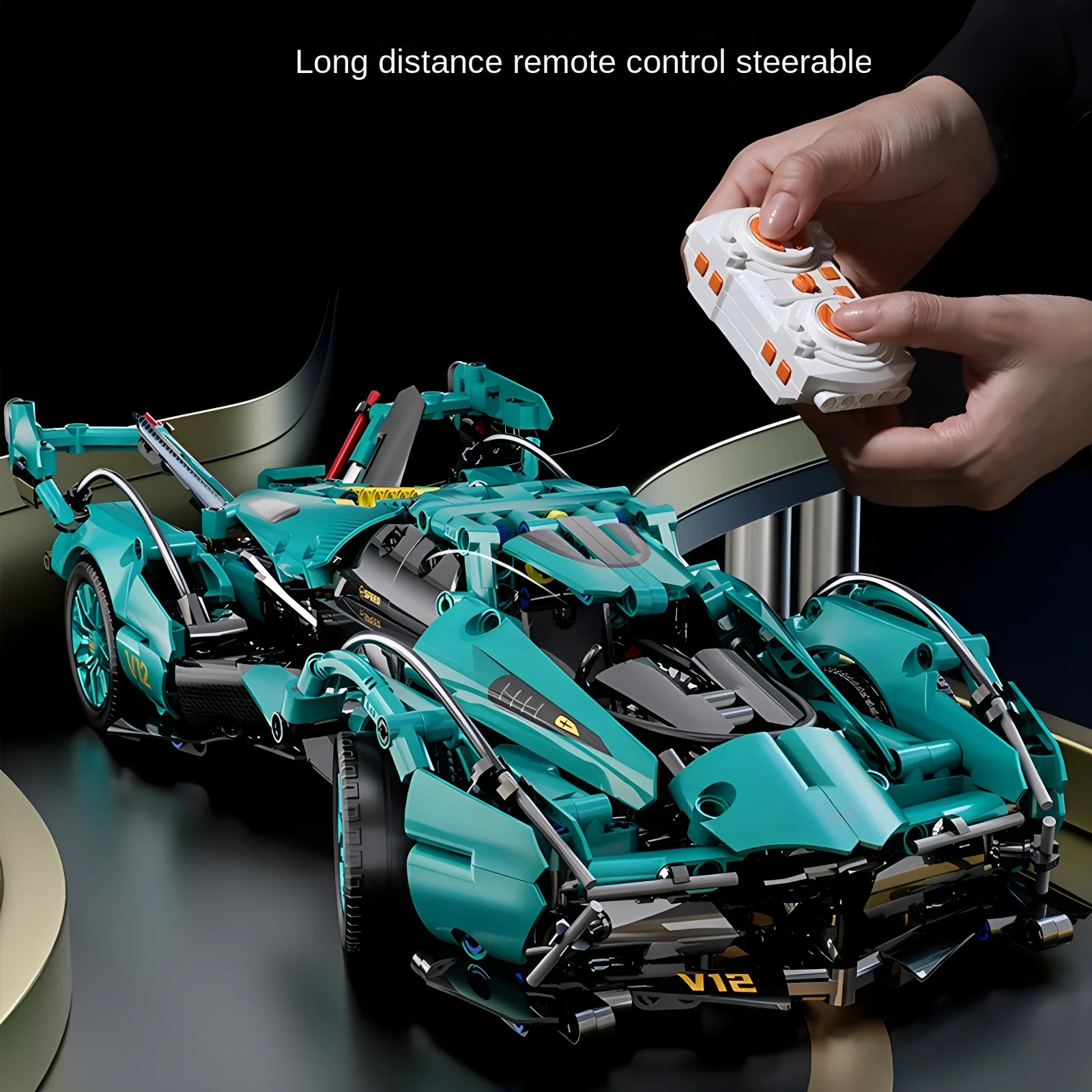 Blue V12 Block Roadster RC Tec - Tech Accessories Gifts 评论和价格