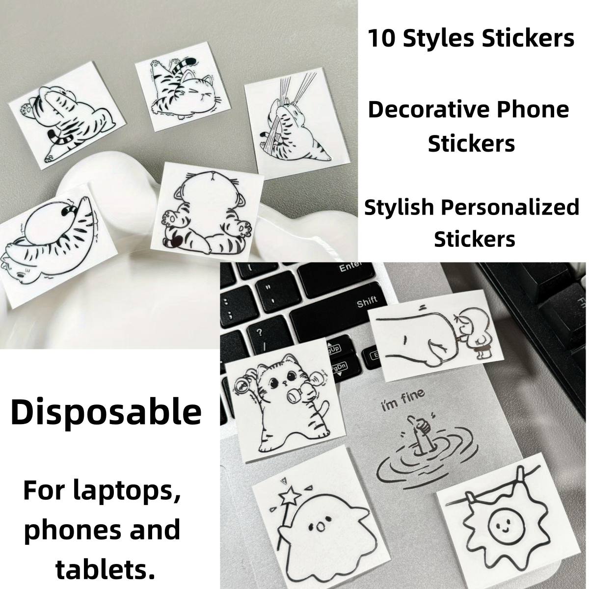 10 Stylish Phone Decoration St - Tech Accessories For Laptop 评论和价格