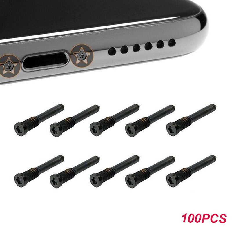 100Pcs Bottom Pentalobe Screws - Tech Accessories Phone 评论和价格