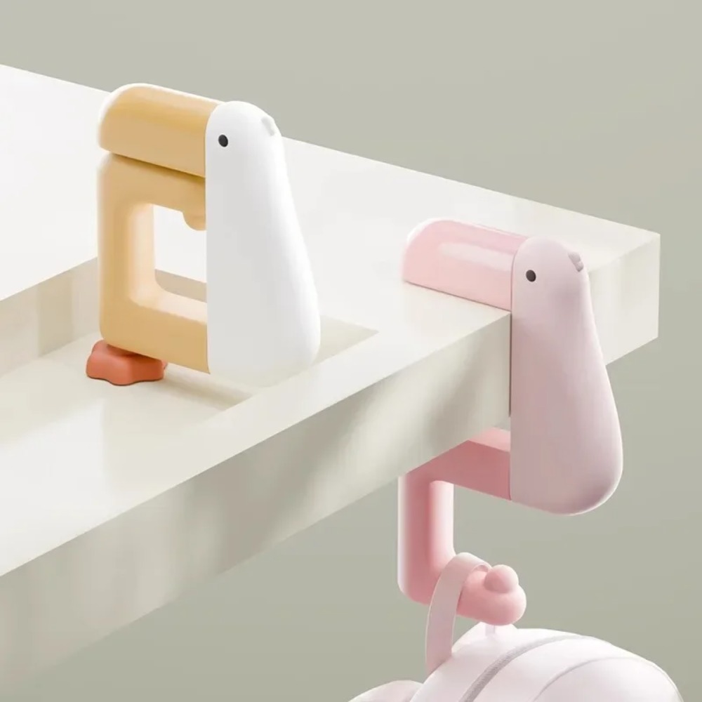1pc Duck Shaped S Type Foldabl - Tech Accessories For Office Desk 评论和价格