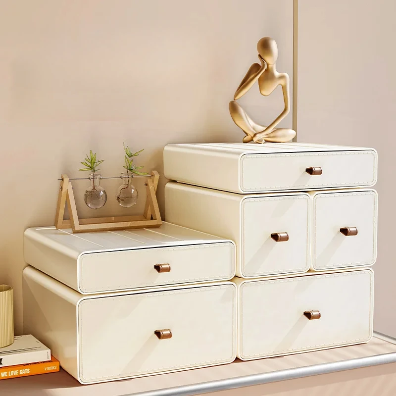 Desktop Storage Box Stackable  - Tech Accessories For Office Desk 评论和价格