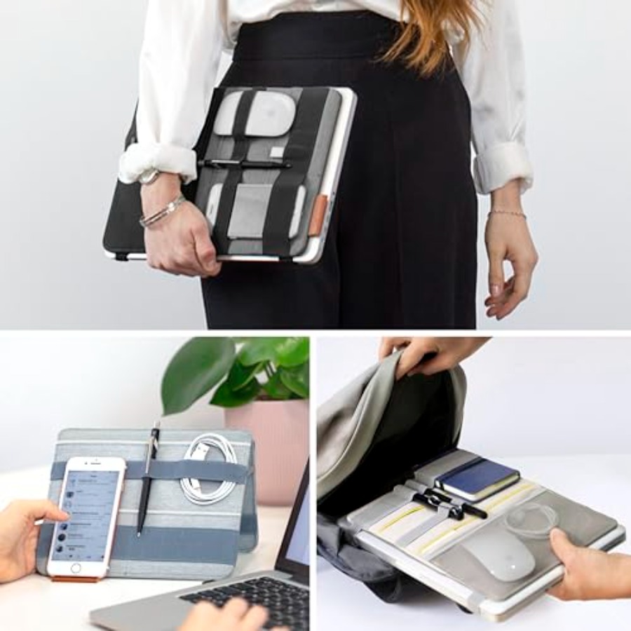 FOLD Portable TECH Organizer a - Tech Accessories For Laptop 评论和价格