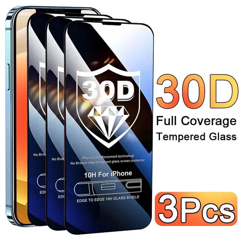 3PCS Glass Protector Phone Cas - Tech Accessories Phone 评论和价格