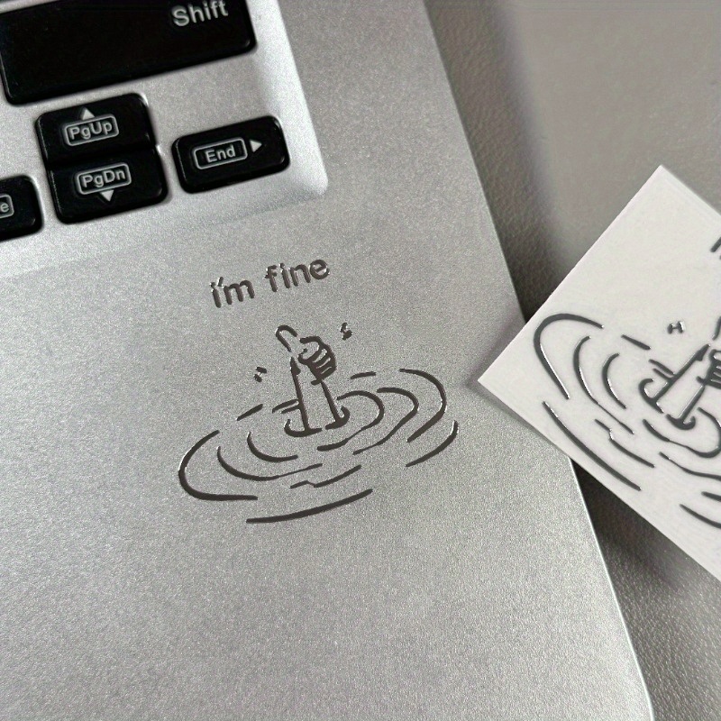 3Pcs, 3D Personality Stickers, - Tech Accessories For Laptop 评论和价格
