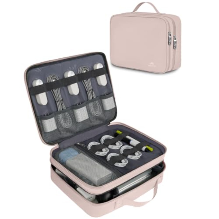 Travel Cord Organizer for Wome - Tech Accessories Travel Case 评论和价格