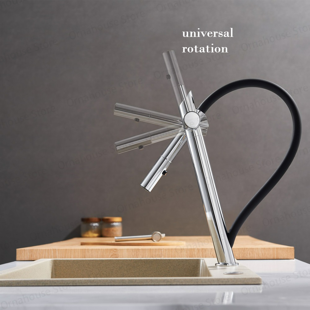 New Brass Kitchen Faucet Hot a - High Tech Kitchen Accessories 评论和价格