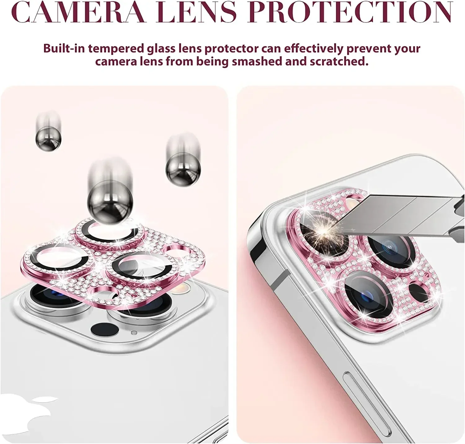 Luxury Rhinestone Diamond Glit - Tech Accessories Phone 评论和价格